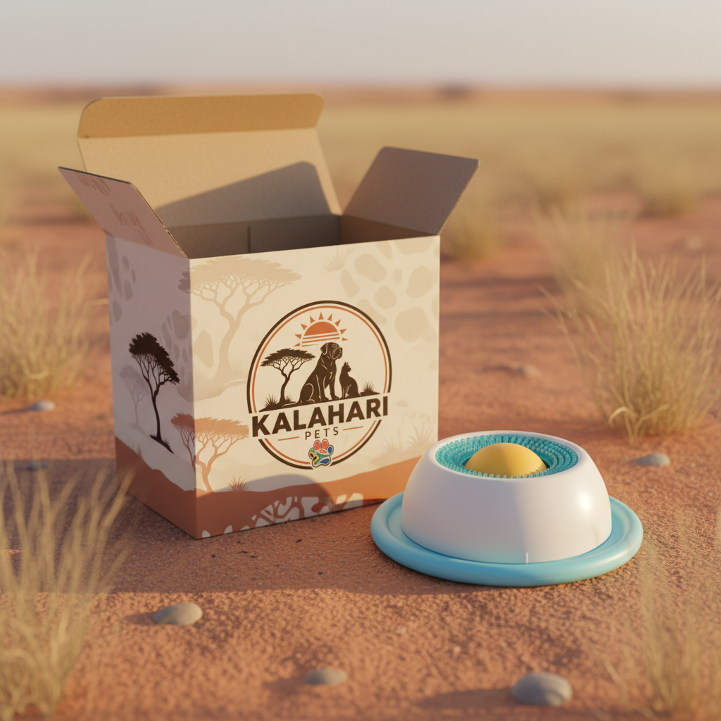 Packaging Box with Kalahari Pets Logo